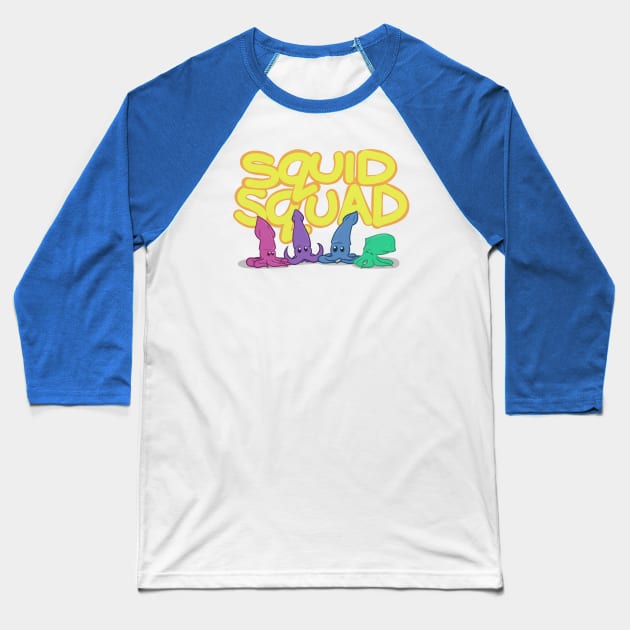 Squid Squad Baseball T-Shirt by Koa